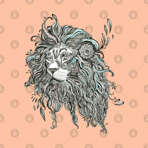 Spirit Animal - Lion. by FanitsaArt