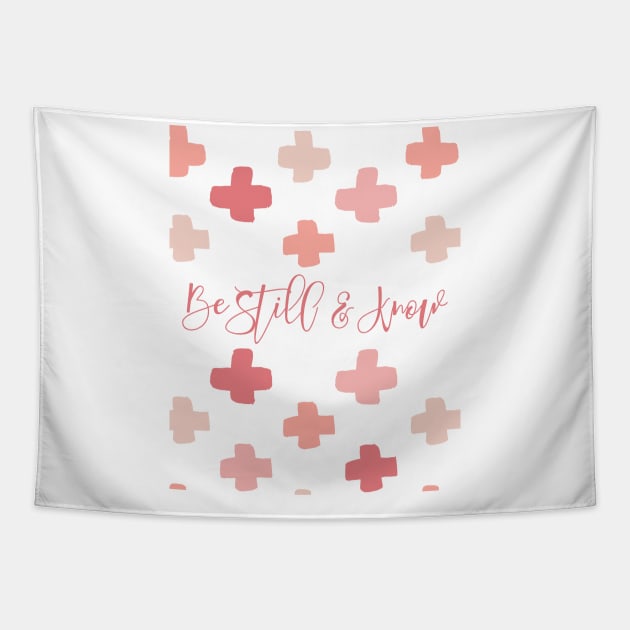 Be Still and Know Tapestry by Lovelier By Mal