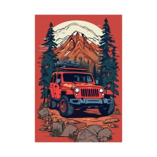 Jeep wrangler a muddy mountain T-Shirt