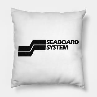 Seaboard System Railroad Pillow