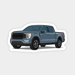 Car truck off road f-150 dark grey Magnet