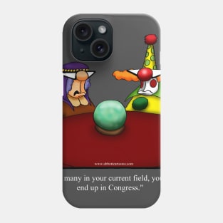 Funny Spectickles Political Clown Cartoon Phone Case