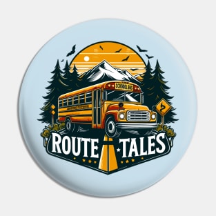 School Bus, Route Tales Pin