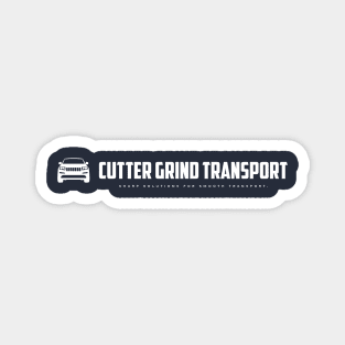 Cutter Grind Transport white Magnet