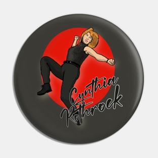 Cynthia Rothrock Pin