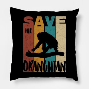 Save The Oranguian Pillow