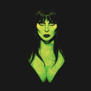 Retro Vintage Elvira Mistress of The Dark T-Shirt