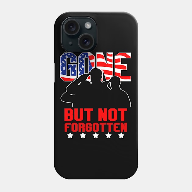 Memorial Day Veteran Day Tribute To Fallen Soldiers Phone Case by BoggsNicolas