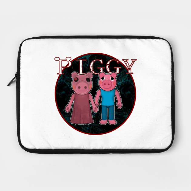 Piggy Roblox Roblox Game Roblox Characters Roblox Piggy Laptop Case Teepublic - cool girl roblox characters