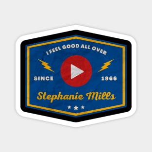 Stephanie Mills // Play Button Magnet