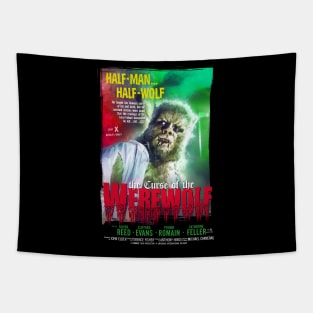 Curse of the Werewolf alternative movie poster Tapestry