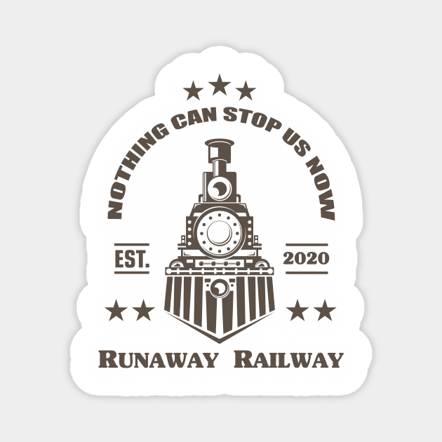 Railway Classic Magnet by SlothCloths