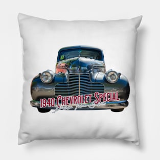 1940 Chevrolet Special Deluxe Town Sedan Pillow