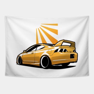 Yellow Integra DC5 Type R Tapestry