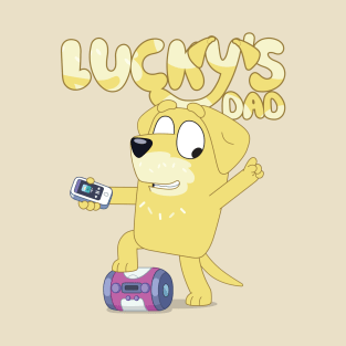 Lucky’s Dad Music TIme T-Shirt