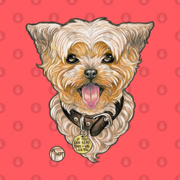 Yorkshire Terrier by Nat Ewert Art