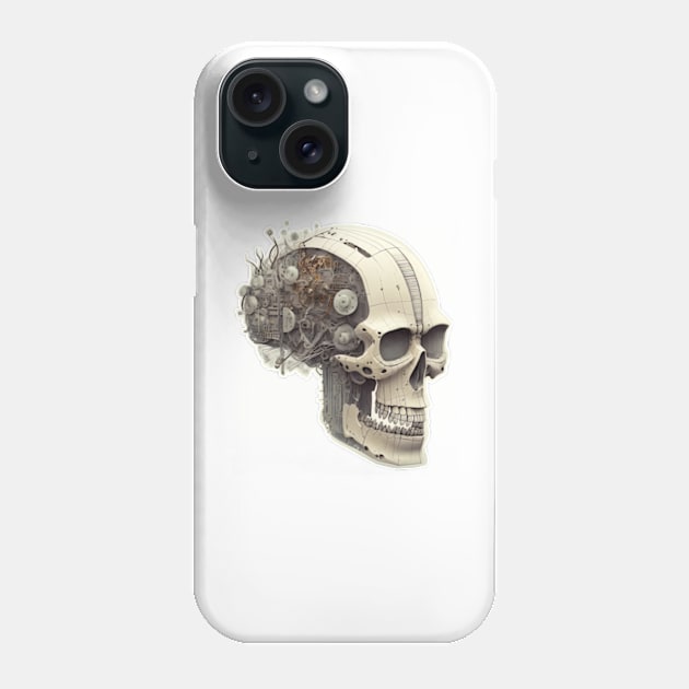 Skullatron Phone Case by BankaiChu