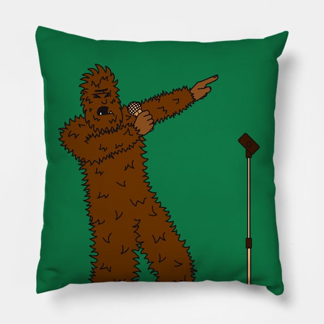 The Voice of an Angel Pillow by crazedgraphics