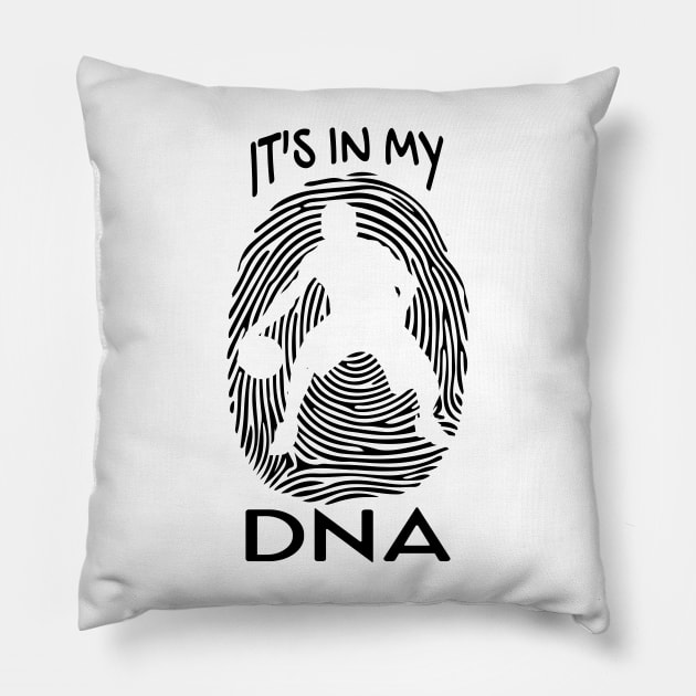 Basketball in my DNA Shirt Pillow by SeleART