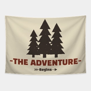 THE ADVENTURE BEGINS Tapestry