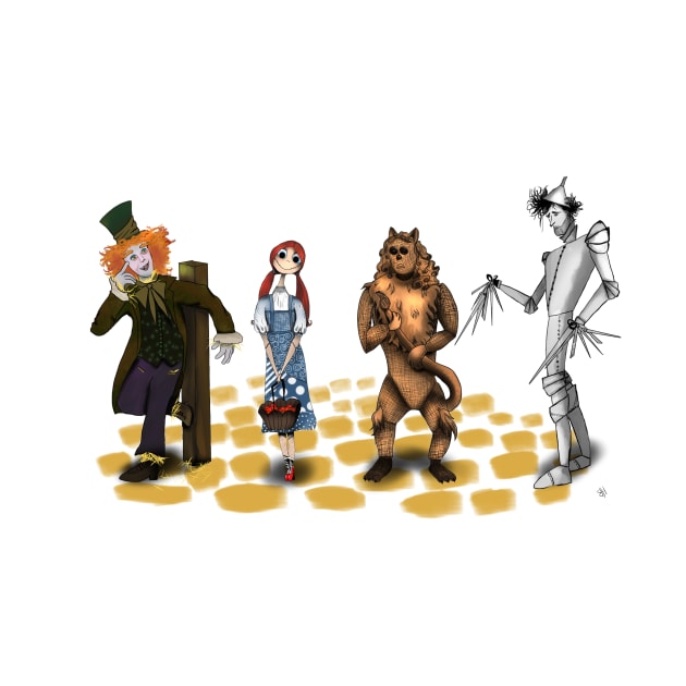 Wizard of Oz Burton Style by BeverlyHoltzem