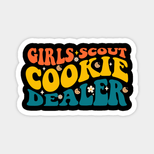 Girls Cookie Dealer Scout For Cookie scouting lover Women Magnet