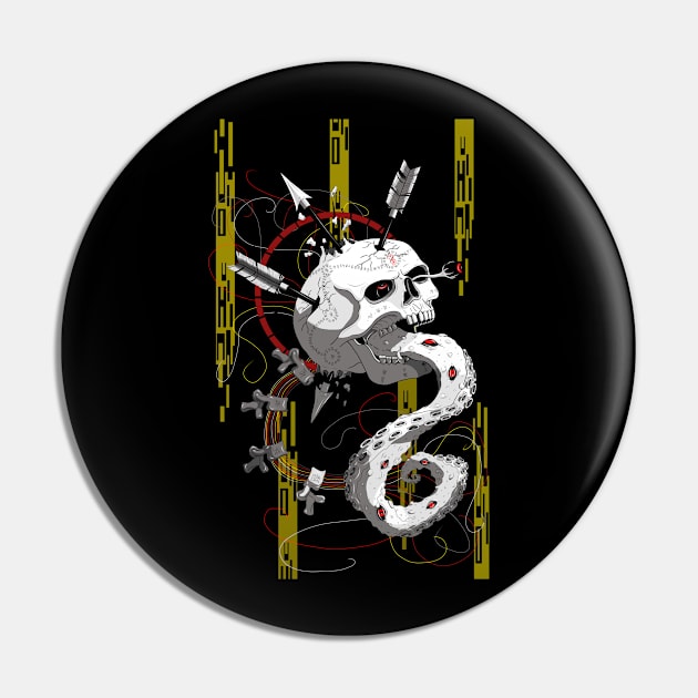 Hellish Pin by Nogh.art