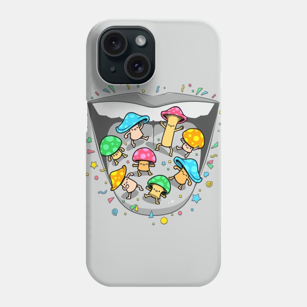 Psilocybin Dance Phone Case by Tobe_Fonseca