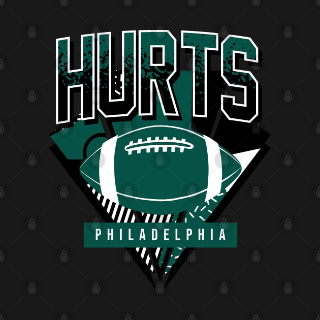 Hurst Philadelphia Fottball Retro by funandgames