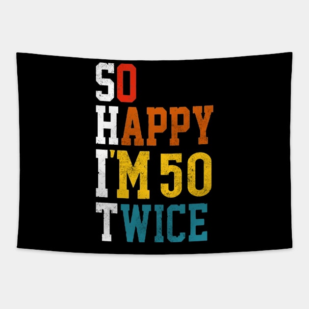 So happy i'm 50 Tapestry by ShionTji