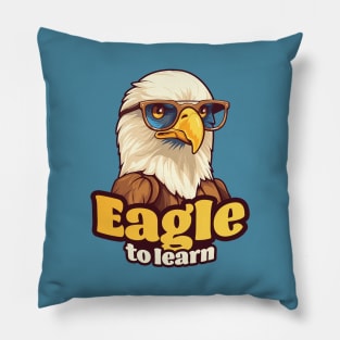 Eagle to Learn Pillow