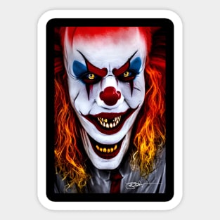 IT Art - Pennywise  Pennywise painting, Scary drawings, Joker tattoo design