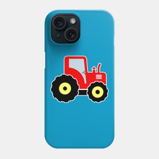 Red toy tractor Phone Case