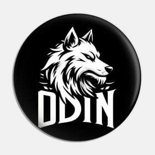 Odin The White Swiss Shepherd Pin