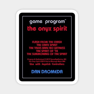 The Onyx Spirit 2600 Cartridge Design Magnet