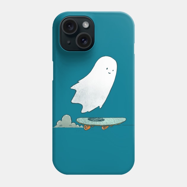 The Ghost Skater Phone Case by nickv47