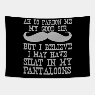 Ah Pardon Me My Good Sir I Believe I May Have Shat My Pantaloons Tapestry