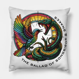 the ballad of songbirds and snakes v3 Pillow