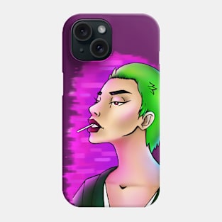 Forever Purple and Green Phone Case