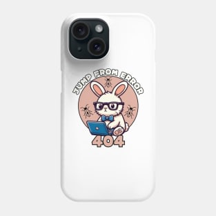 Rabbit programmer Phone Case