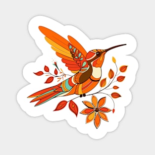 Hummingbird Wings with Vibrant Dreams Magnet