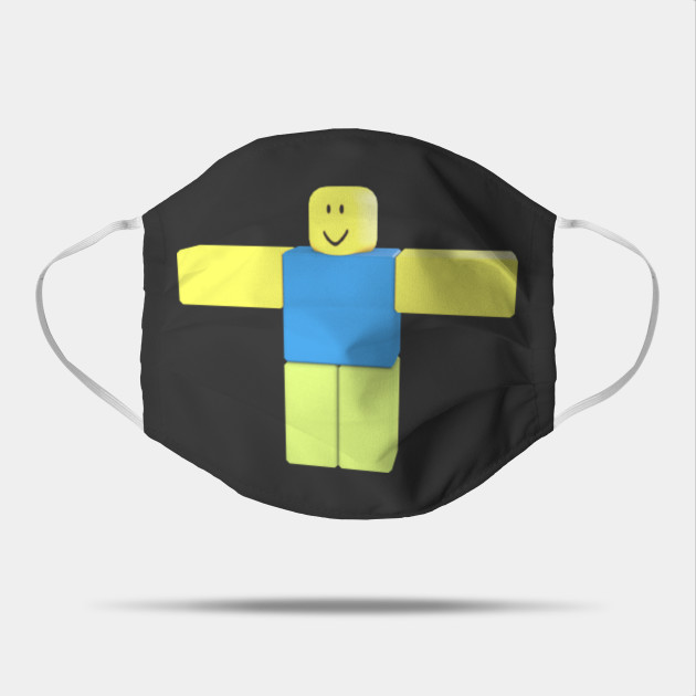 T Pose Roblox Noob Meme Gamer Gift Roblox Mask Teepublic - t pose meme roblox