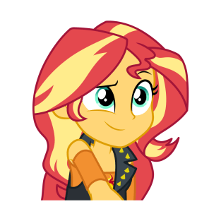 Cheer Sunset Shimmer On T-Shirt