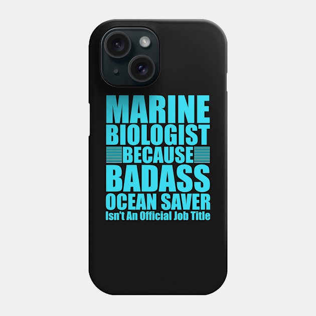 Marine Biologist Biology Ocean Fathers Day Gift Funny Retro Vintage Phone Case by zyononzy