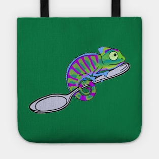 Spoonie chameleon Tote