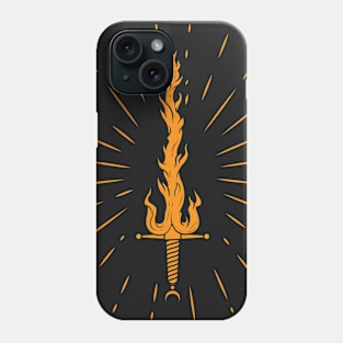 Fire sword Phone Case