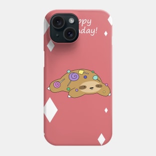 "Happy Birthday" Candy Sloth Phone Case