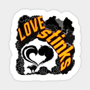 Love stinks Magnet