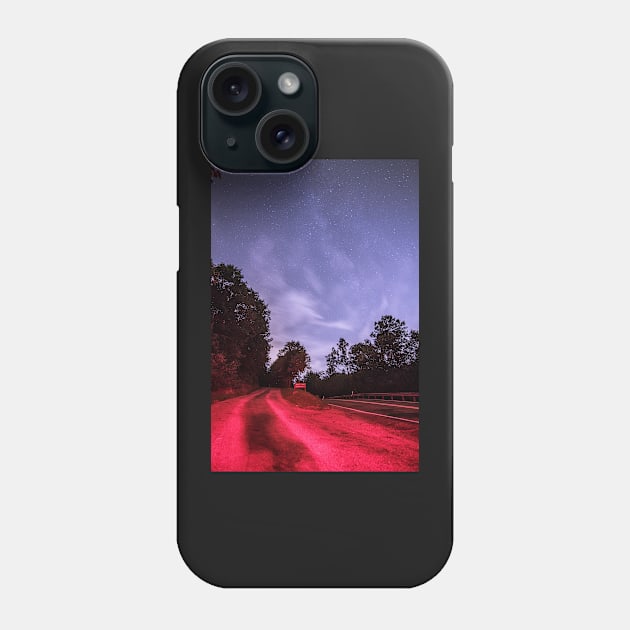 Evans City Cemetery Drive Way Home of Night Of the Living Dead IMG 1297-A Phone Case by Spookydaz