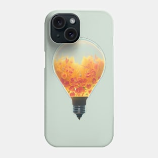 Bright idea wildflowers 4 Phone Case